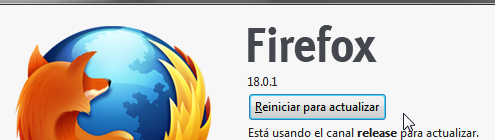 Actualizar Firefox